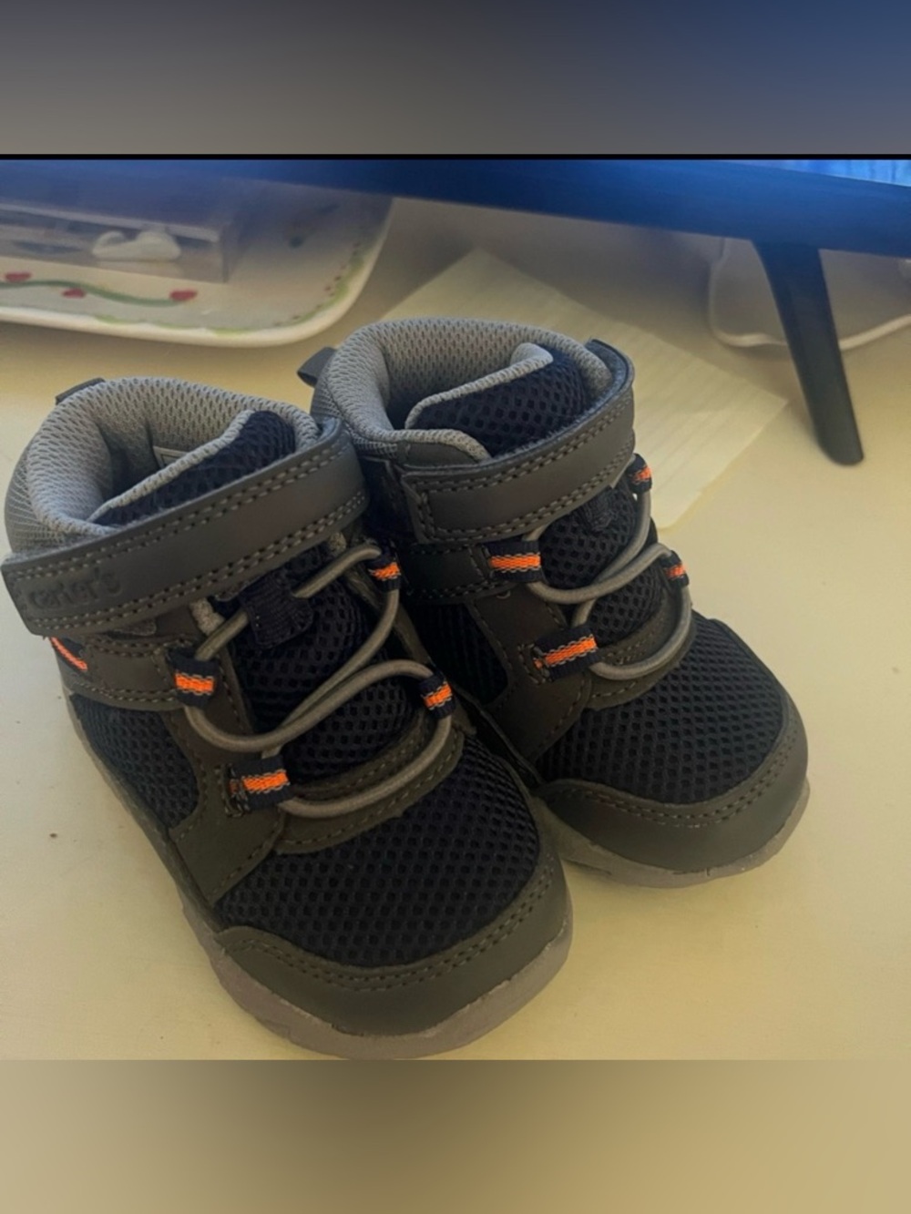 3/$15 - Size 4 Baby/Toddler Carters Boy Sneaker Boot Tennis Shoes NWOT